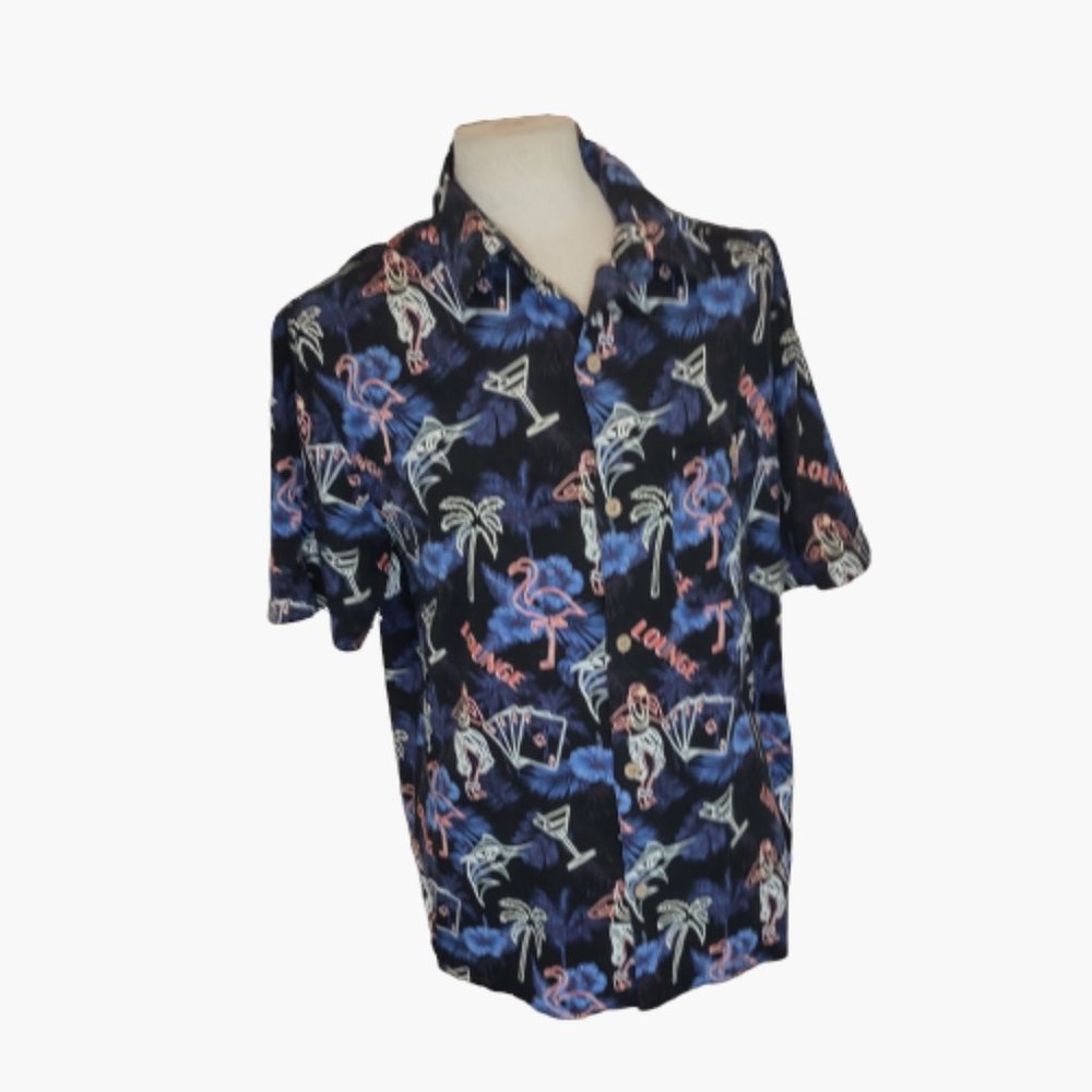 🐠🐟 Men's Joe Marlin Hawaiian Casual 🐟🐠
